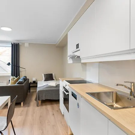 Forenom Serviced Apartments Bergen Skottegaten Exterior photo